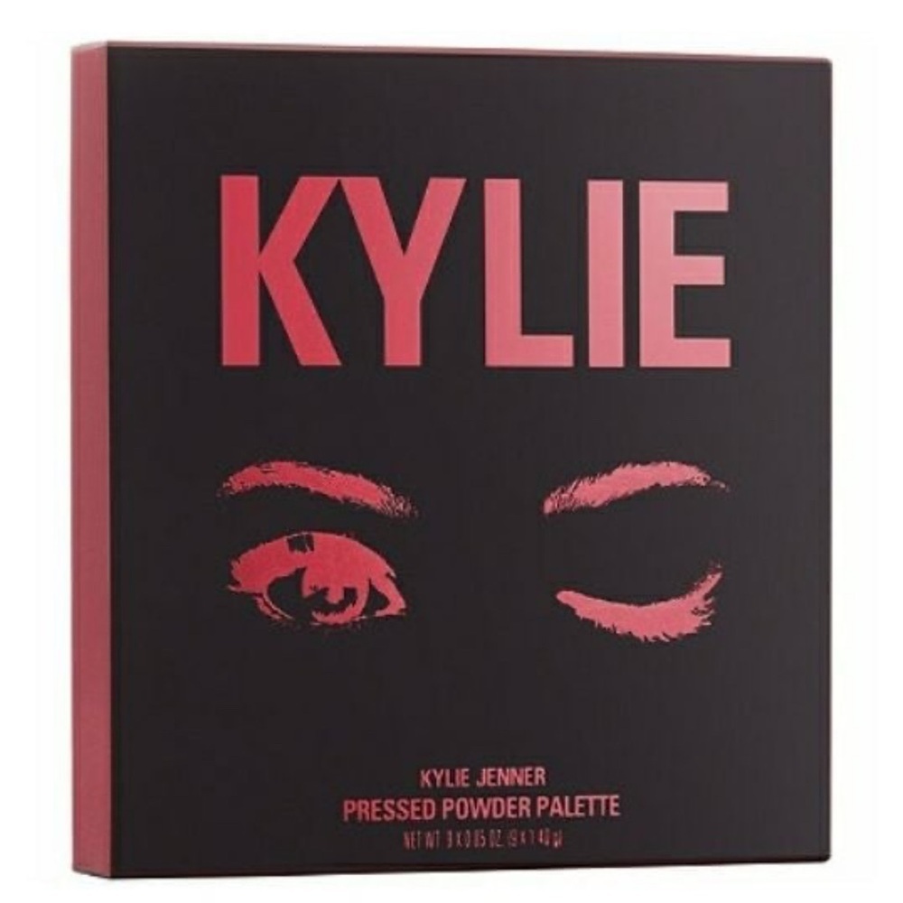 🆕 KYLIE COSMETICS Pressed Powder Eyeshadow Palette in The Burgundy Palette NIB - Picture 2 of 8